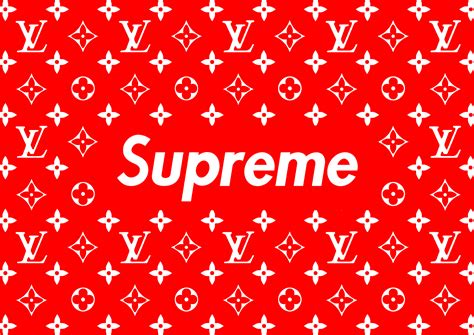 supreme x louis vuitton pattern